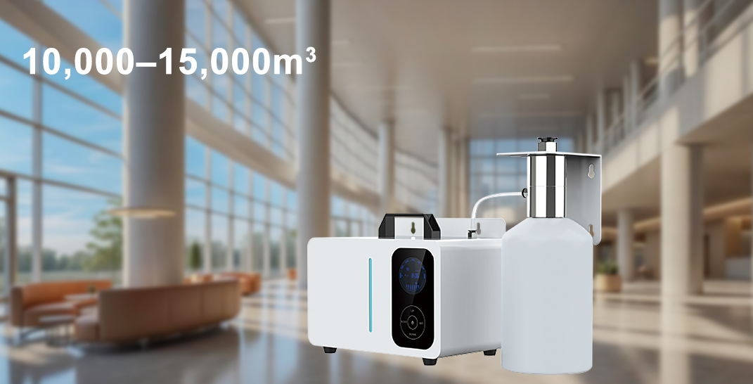 Discover the Power of the HYL-8000H: Your Ideal Large HVAC Automatic Waterless Oil Diffuser